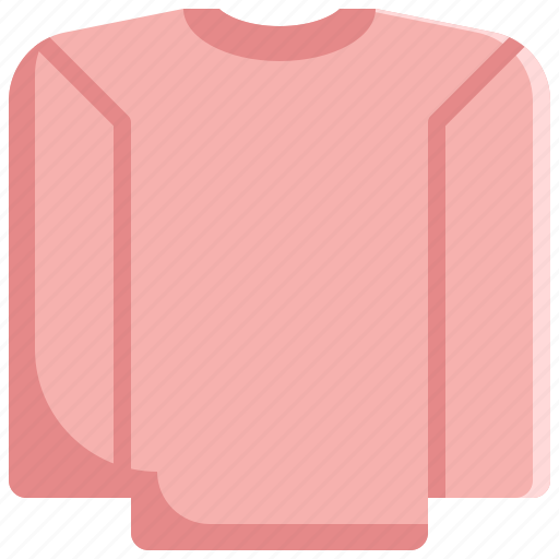 Clothes, clothing, fashion, long, shirt, sleeve icon - Download on Iconfinder