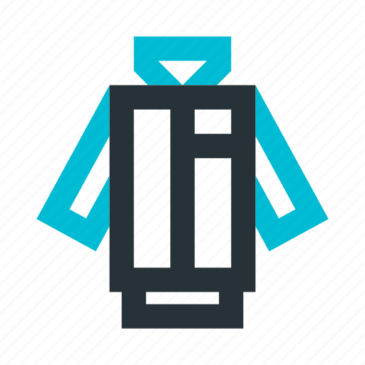 Clothes, clothing, fashion, jacket, raincoat icon - Download on Iconfinder