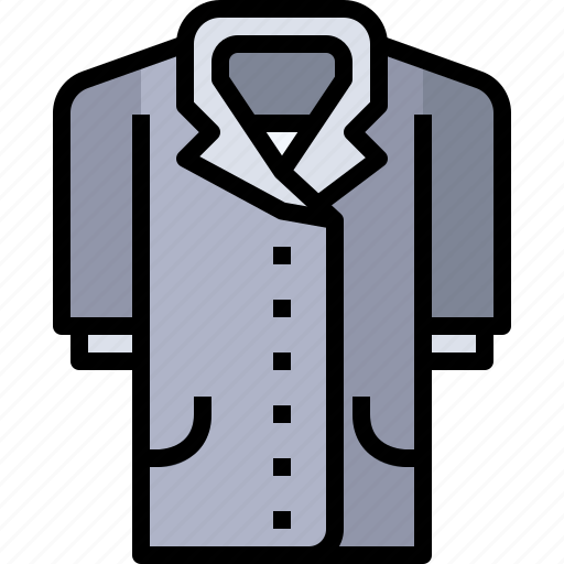 Clothing, overcoat, fashion, jacket, garment icon - Download on Iconfinder