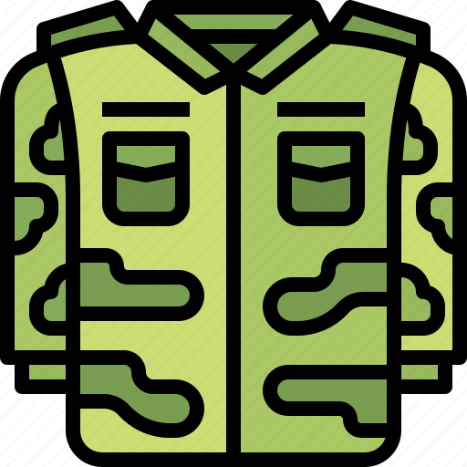 Army, soldier, uniform, jacket, military icon - Download on Iconfinder