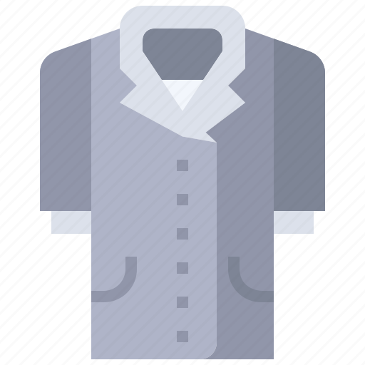 Fashion, garment, clothing, overcoat, jacket icon - Download on Iconfinder
