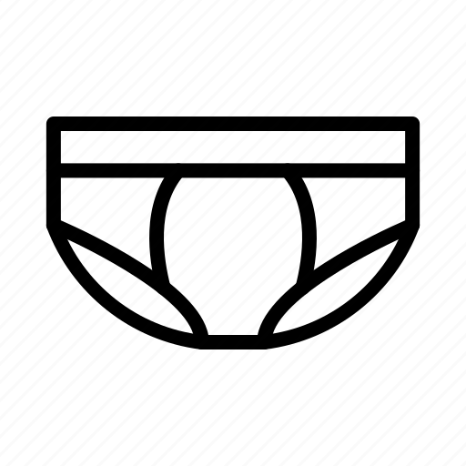 Clothing, underwear, pants, menswear, briefs icon - Download on Iconfinder