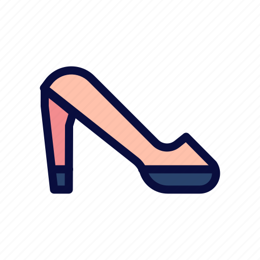 High, heel, woman, shoes icon - Download on Iconfinder