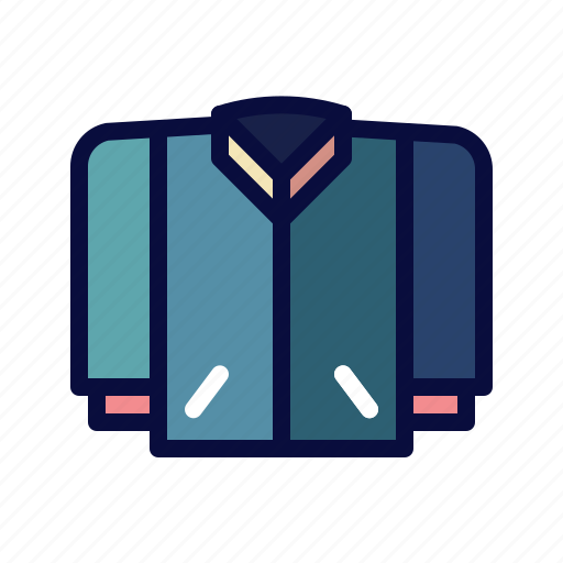 Hiking, clothing, warm, jacket, layers icon - Download on Iconfinder