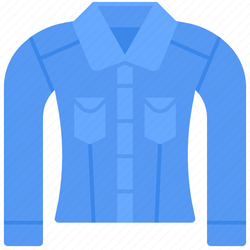 Jeans, jacket, fashion, clothes, shop, clothe, clothing icon - Download on Iconfinder