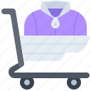 jacket, cart, fashion, clothes, shop, clothe, clothing, boutique