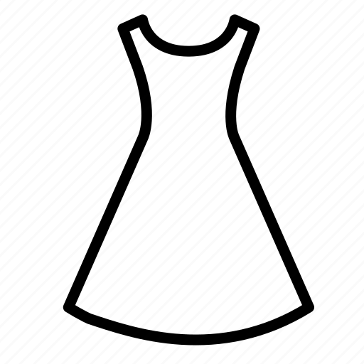 Clothes, clothing, dress, fashion, sarafan, skirt icon - Download on Iconfinder