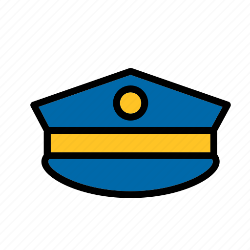 Accessory, cap, clothes, clothing, garment, hat, police icon - Download on Iconfinder