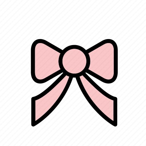 Accessory, bow, clothes, clothing, garment, pink icon - Download on Iconfinder