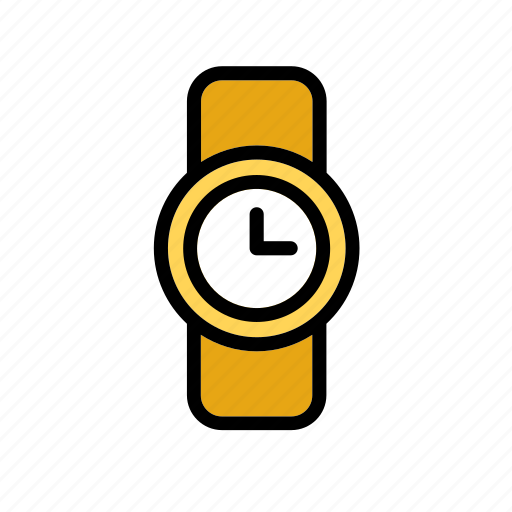 Accessory, clock, clothes, clothing, garment, watch, wristwatch icon - Download on Iconfinder