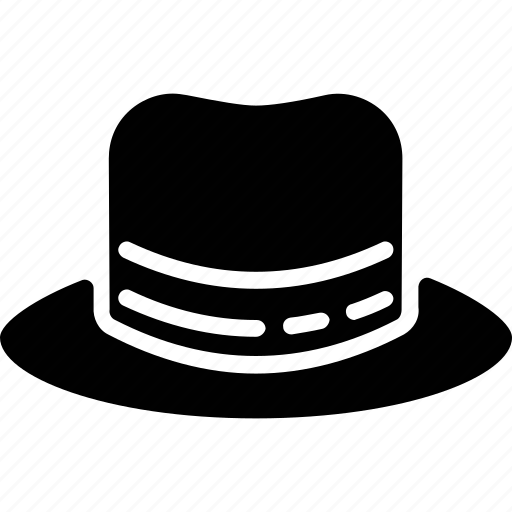Gentleman, hat, head wear, magician, round, summer, wizard icon - Download on Iconfinder