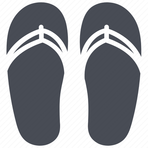 Beach, flip, flop, flops, footwear, sandals, summer icon - Download on Iconfinder