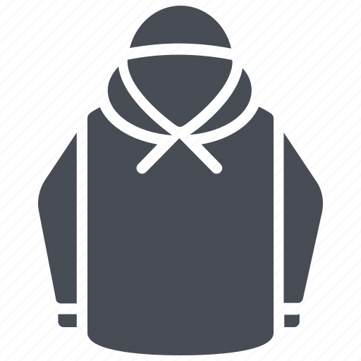 Apparel, clothes, hoodie, hoodie clothing, hoodie jacket, hoody, jacket icon - Download on Iconfinder