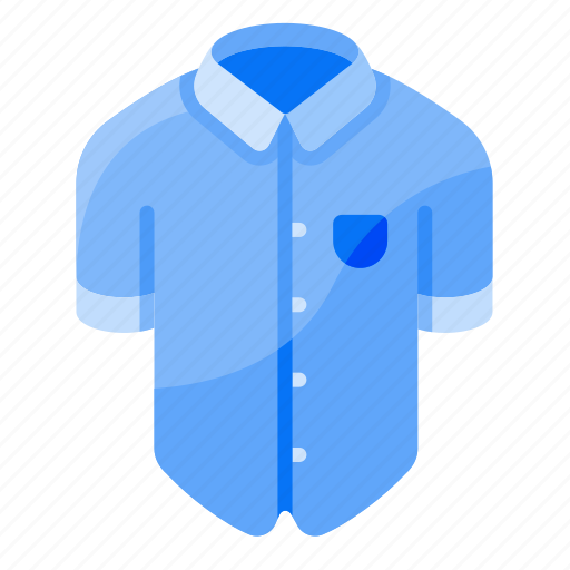 Shirt, wear, casual, sleeve, uniform, fashion, clothing icon - Download on Iconfinder