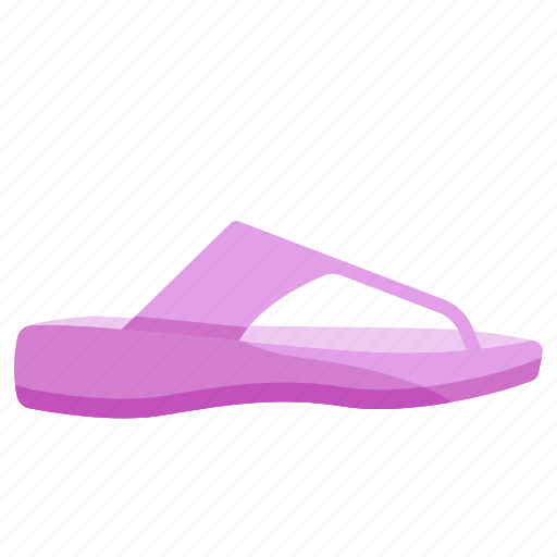 Flip flop, sandal, women, slipper, footwear, shoe icon - Download on Iconfinder