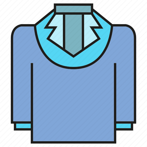 Cloth, fashion, jacket, suit, sweater, undershirt, vest icon - Download on Iconfinder