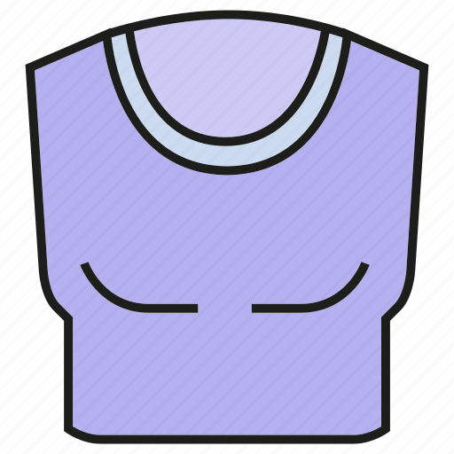 Apparel, cloth, fashion, garment, shirt, style, vest icon - Download on Iconfinder