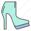 boot, fashion, footwear, high heel, shoe, style 