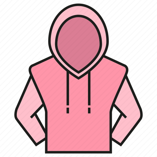 Apparel, cloth, fashion, garment, hood, style, sweater icon - Download on Iconfinder