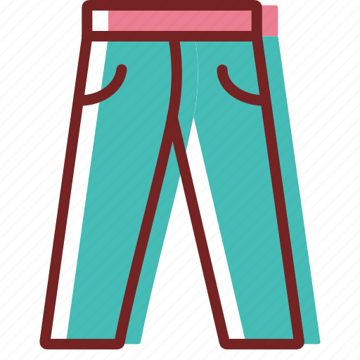 Jeans, pantaloon, pants, trousers icon - Download on Iconfinder