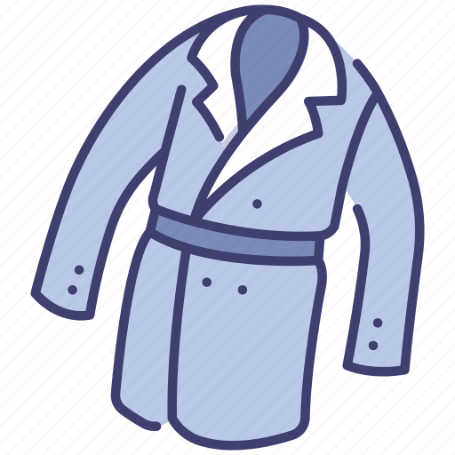 Clothes, clothing, coat, fashion, garment, trench, wear icon - Download on Iconfinder