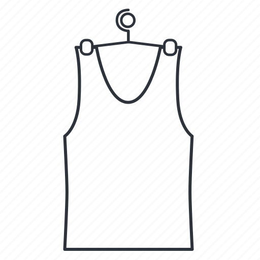 Apparel, clothes, shirt, sleeveless shirt, summer, wear icon - Download on Iconfinder