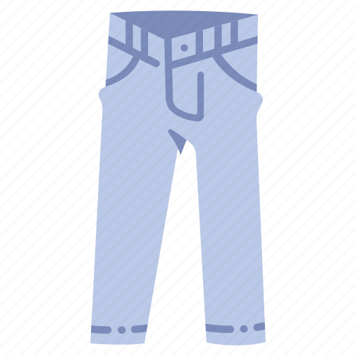 Clothes, clothing, fashion, garment, jeans, pants, wear icon - Download on Iconfinder