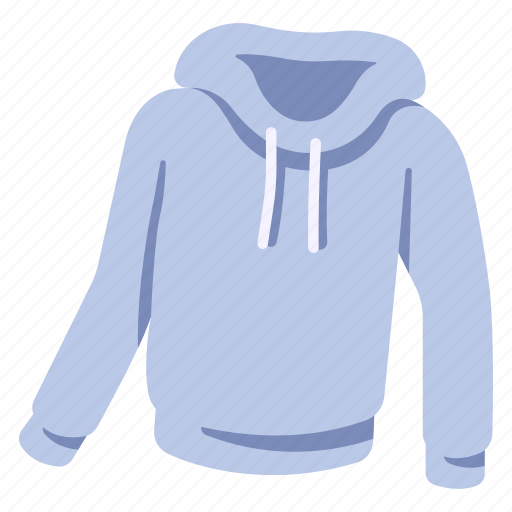 Clothing, fashion, garment, hoody, pullover, sweatshirt, wear icon - Download on Iconfinder