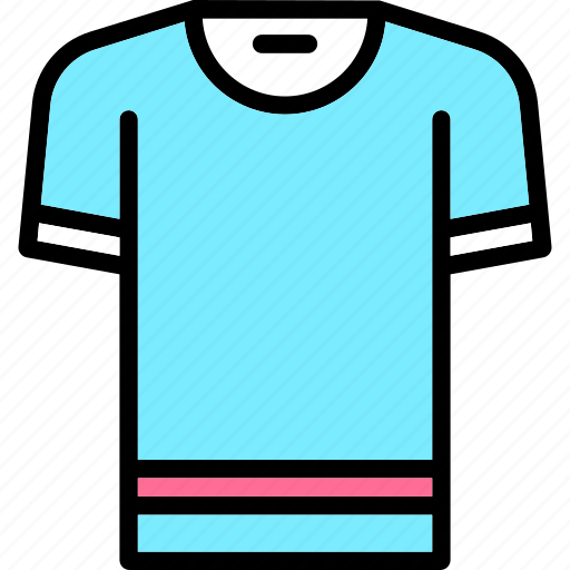 Attire, casual, men, outfit, tops, t-shirt icon - Download on Iconfinder