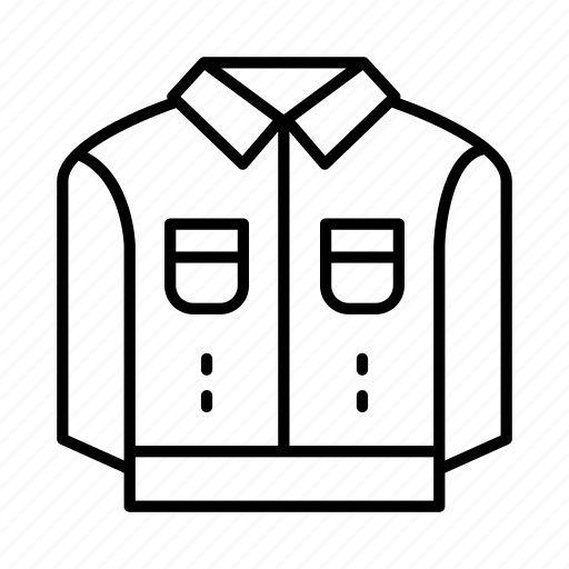 Apparel, clothes, clothing, fashion, jacket, outfit, wardrobe icon - Download on Iconfinder