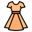 dress, woman, clothing, accesory, clothes, garment, fashion 
