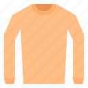 shirt, sweatshirt, clothing, accesory, clothes, long, sleeve
