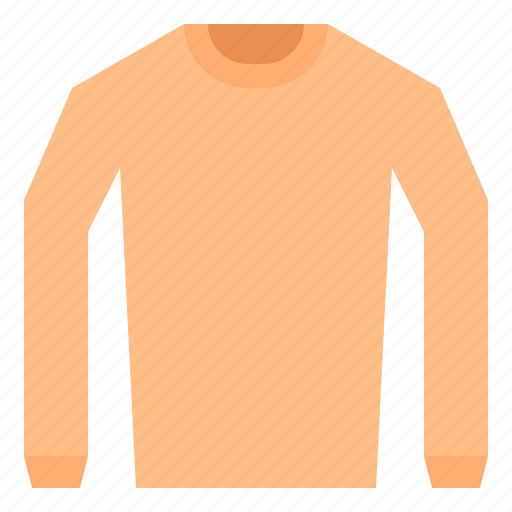 Shirt, sweatshirt, clothing, accesory, clothes, long, sleeve icon - Download on Iconfinder