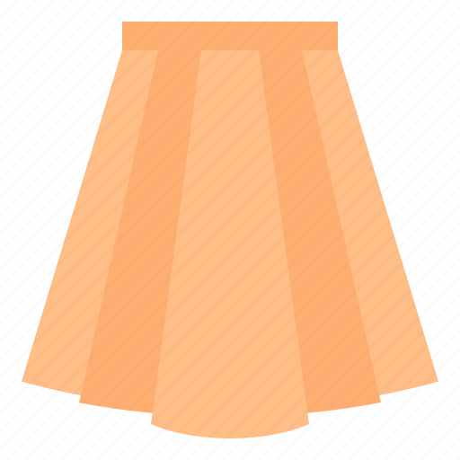 Skirt, dress, woman, clothing, accesory, clothes, fashion icon - Download on Iconfinder