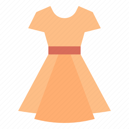 Dress, woman, clothing, accesory, clothes, garment, fashion icon - Download on Iconfinder