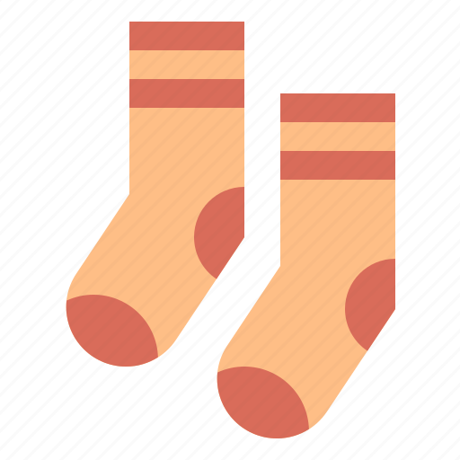 Socks, clothing, accesory, clothes, garment, fashion, footwear icon - Download on Iconfinder