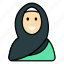 hijab girl, muslim girl, muslim woman, islamic girl, muslim avatar 