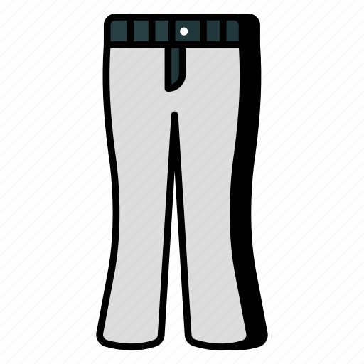 Flare pants, trousers, jeans, attire, apparel icon - Download on Iconfinder