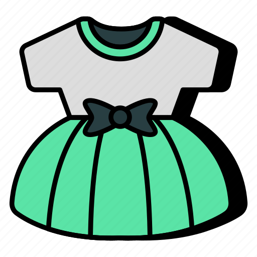 Party dress, party cloth, womenswear, attire, apparel icon - Download on Iconfinder