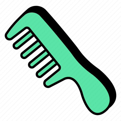 Comb, cosmetic, hairstyle product, detangling comb, hairbrush icon - Download on Iconfinder