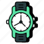 wristwatch, timer, timepiece, timekeeping device, watch 