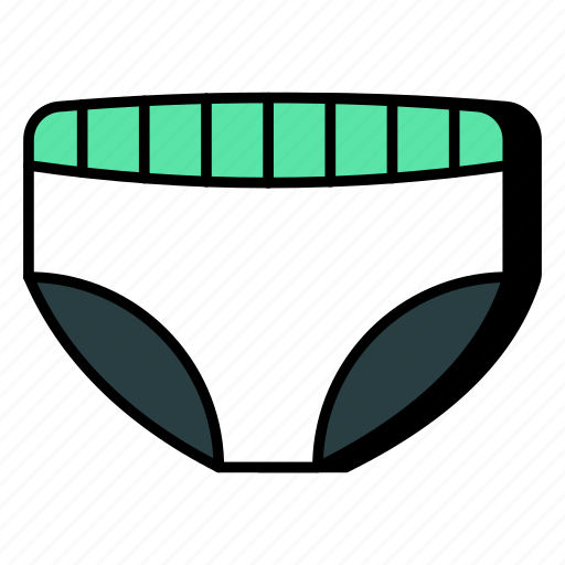 Pantie, underwear, undergarment, undercloth, apparel icon - Download on Iconfinder