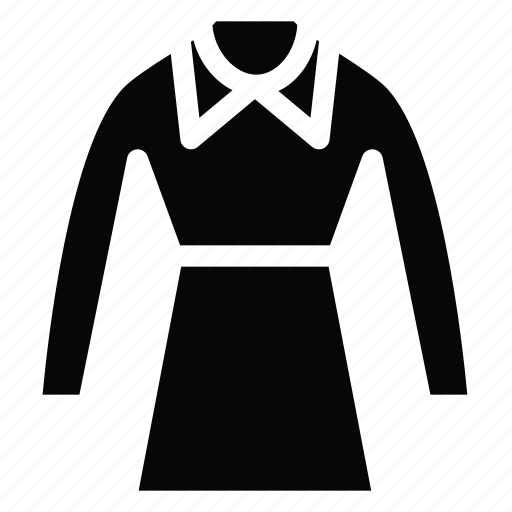 Clothes, clothing, fashion, man, woman, dress, full sleeve dress icon - Download on Iconfinder