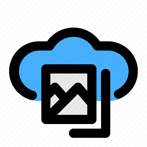 Cloud, communication, data, network, photo, picture, storage icon - Download on Iconfinder