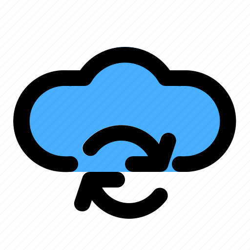 Cloud, communication, data, network, storage, sync icon - Download on Iconfinder