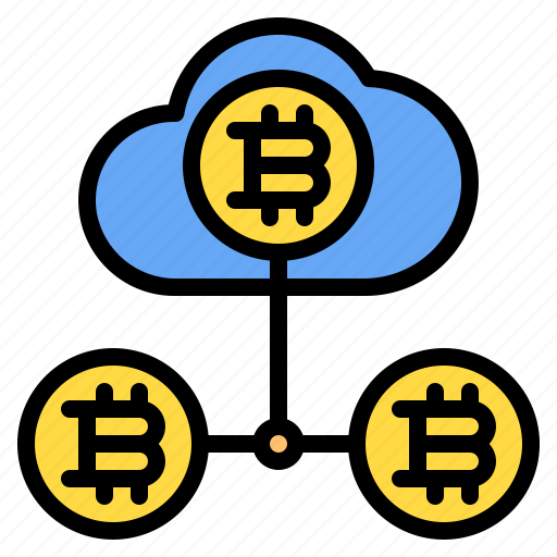 Bitcoin, cloud, mark, rain, sunny, time, windy icon - Download on Iconfinder