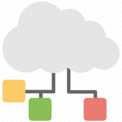 Cloud backups, cloud computing network, cloud network diagram, cloud service, cloud storage icon - Download on Iconfinder