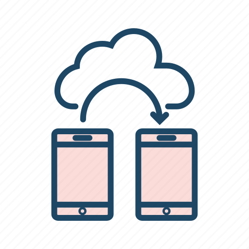 Cloud database, cloud server, cloud storage, communication, online server, saas icon - Download on Iconfinder