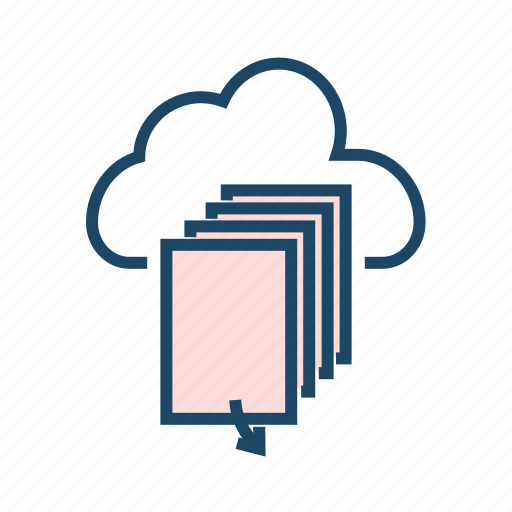 Bigdata, cloud data center, cloud database, cloud server, cloud storage, hosting server icon - Download on Iconfinder