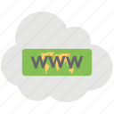 cloud domain, hyperlink, website, world wide web, www